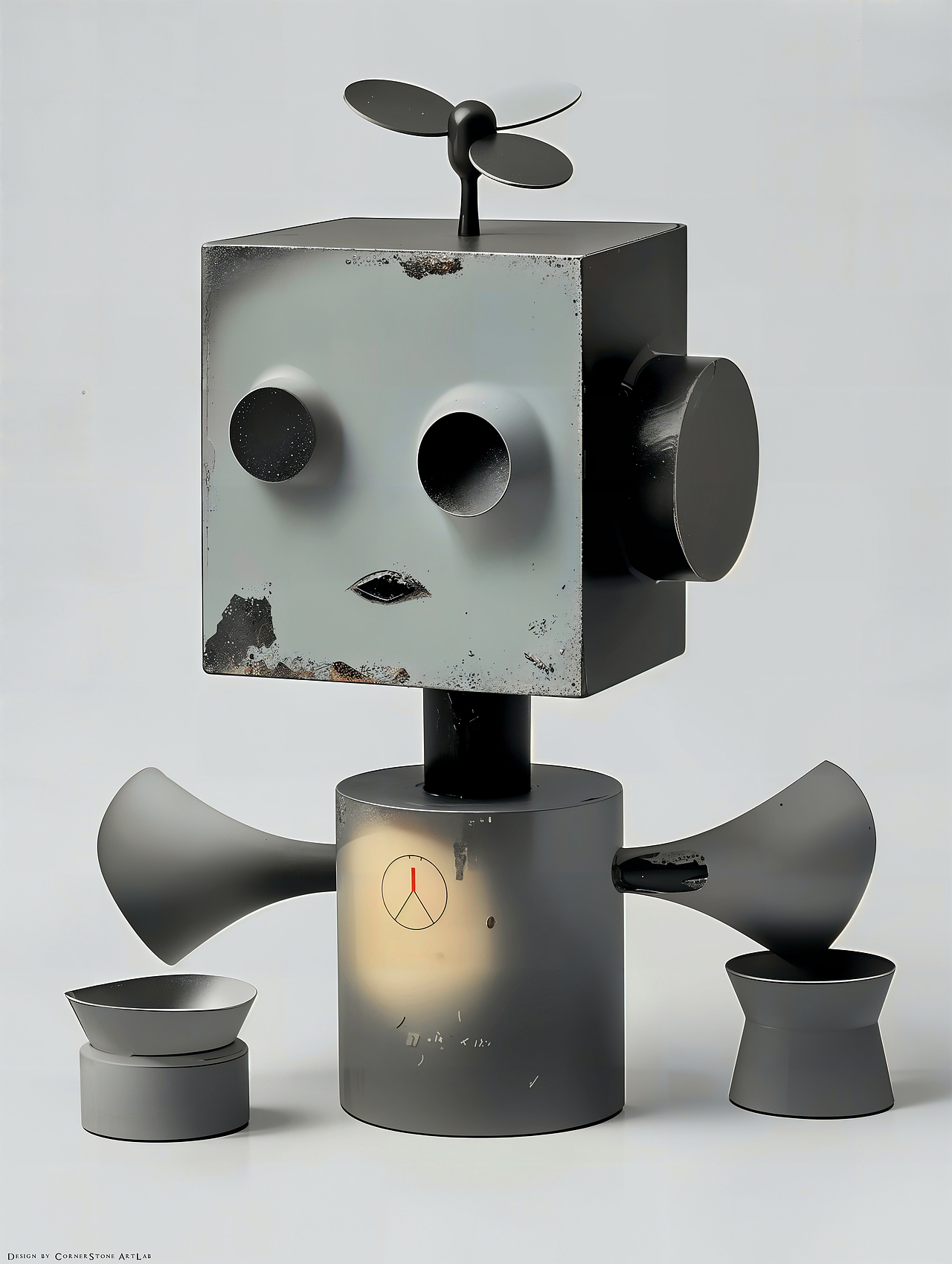 Abstraction🤖 抽象主义机器人（图ZMzYyNTczNTk2） - IP形象 - 站酷设计师墙角石设计工作室原创素材 - 站酷ZCOOL