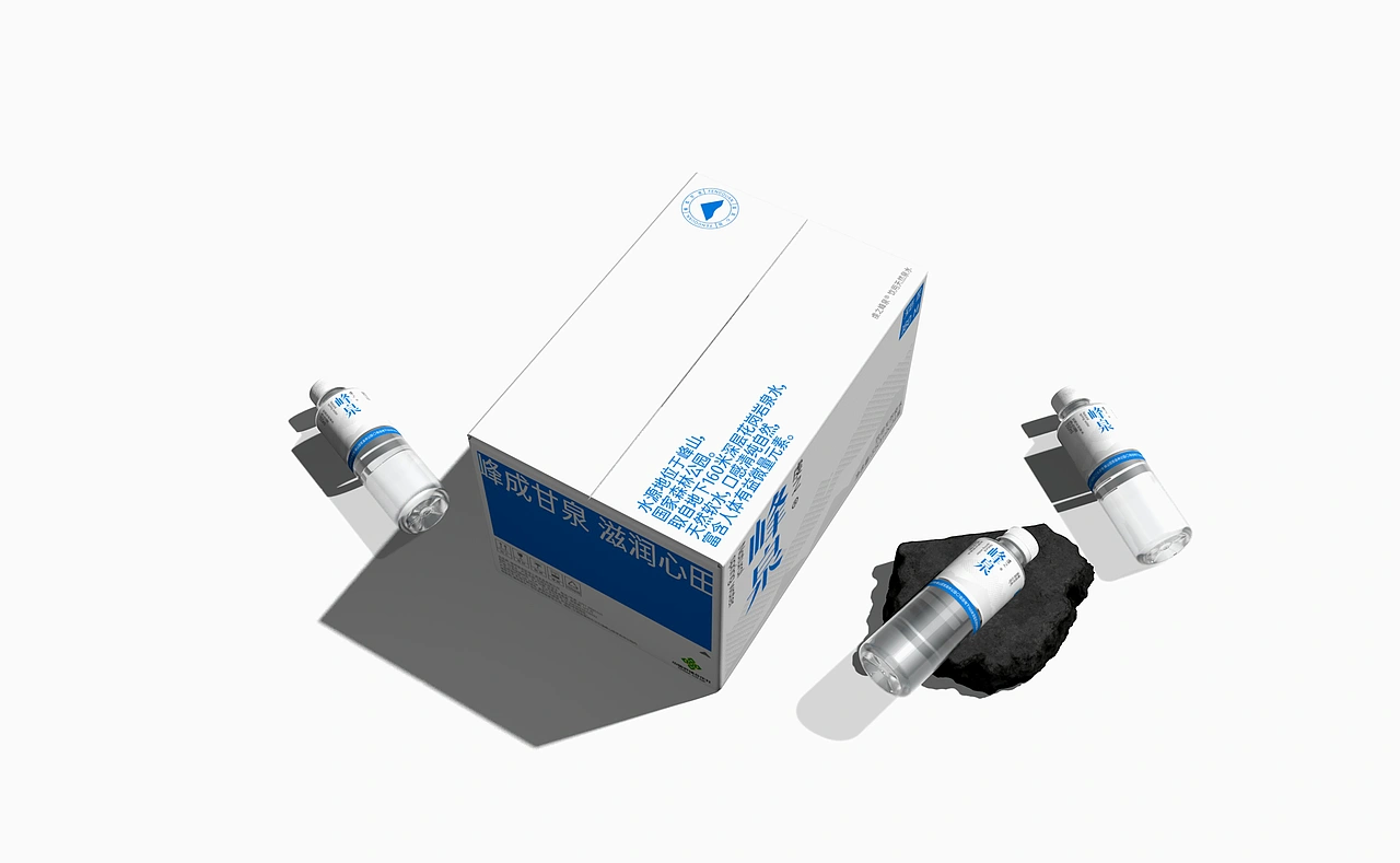 峰山的水丨水包装设计 ASUO DesignOffice&copy;