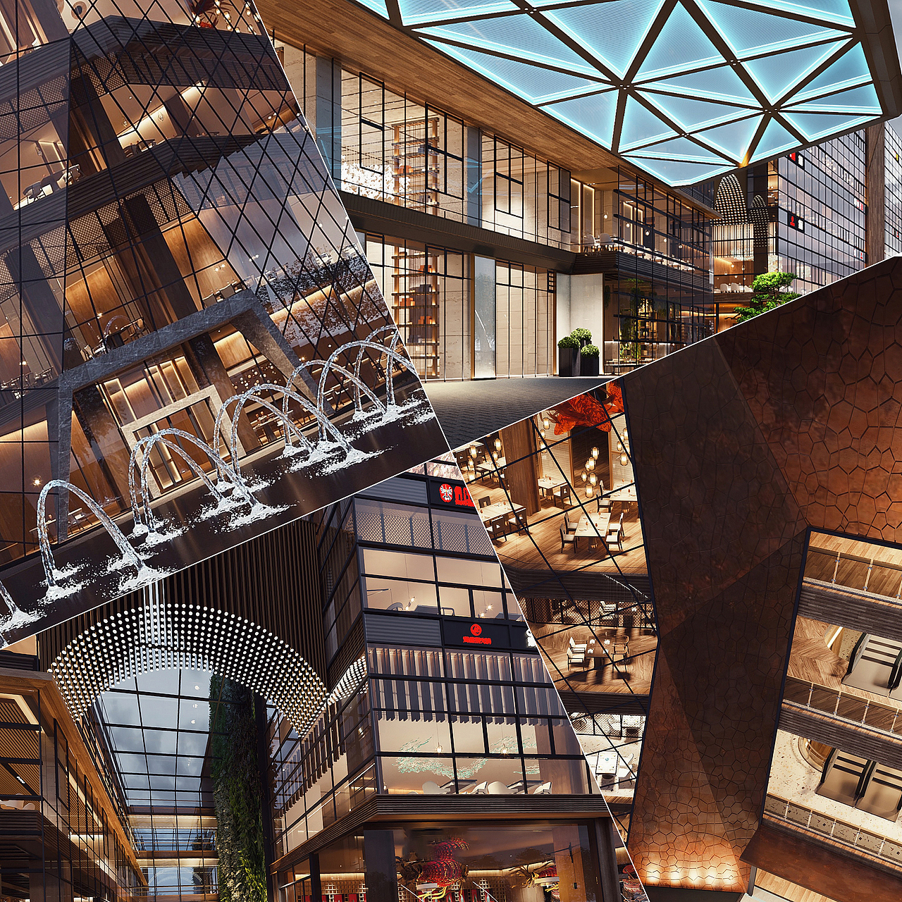 都市大型商场设计（图ZMzE2NDI3MTg4） - 商业空间设计 - 站酷设计师去装网原创素材 - 站酷ZCOOL