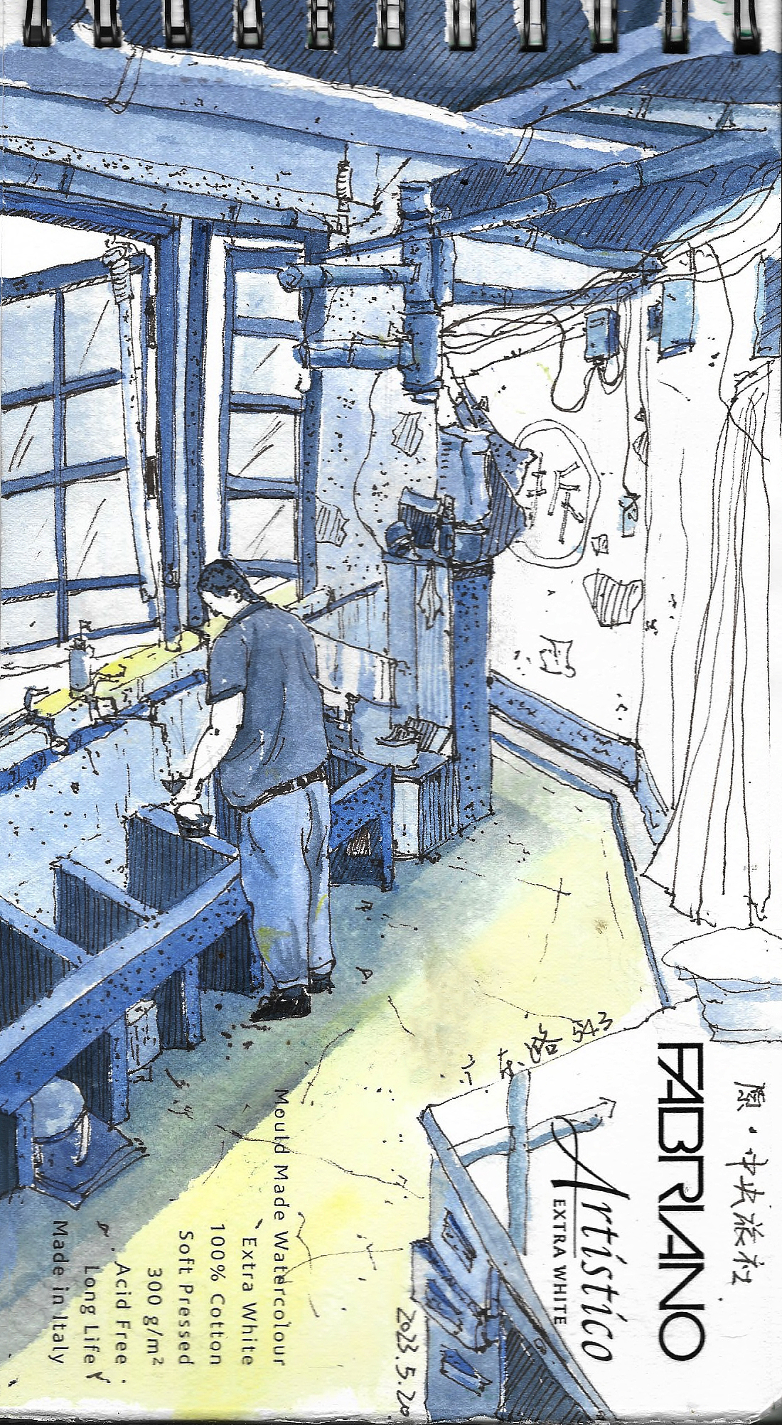 上海写生集（三）（图ZMzQzMTMzNDQ0） - 艺术插画 - 站酷设计师菲非Fiona原创素材 - 站酷ZCOOL