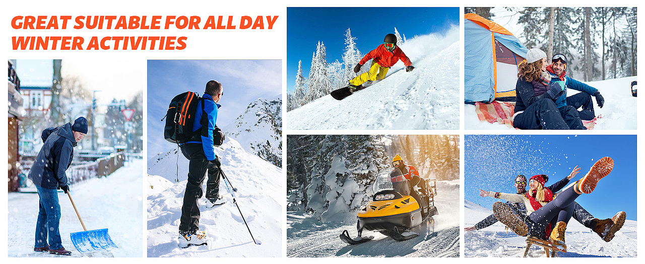 发热袜子 亚马逊主图 A+