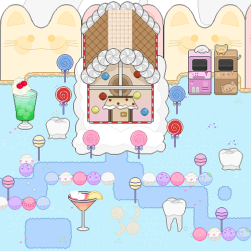 毕业设计像素画场景