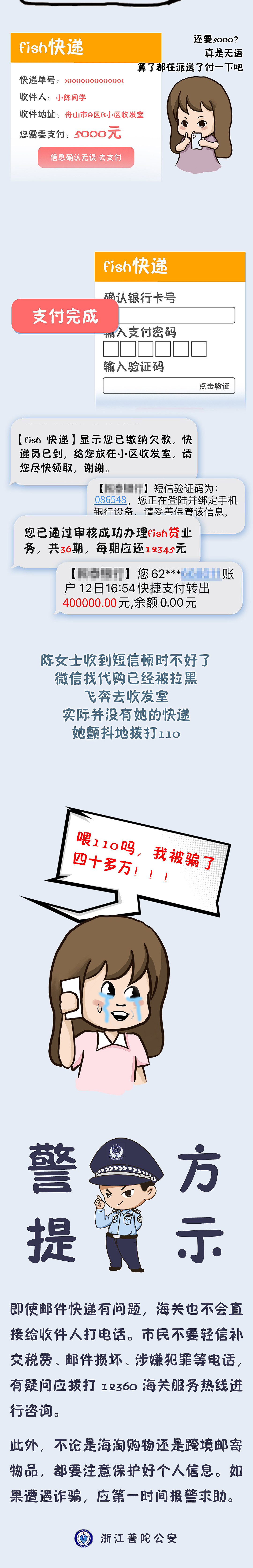 反诈漫画④ | 是捡漏？还是骗局（图ZMzI0Nzg0NjQ4） - 创作习作 - 站酷设计师Thekong原创素材 - 站酷ZCOOL