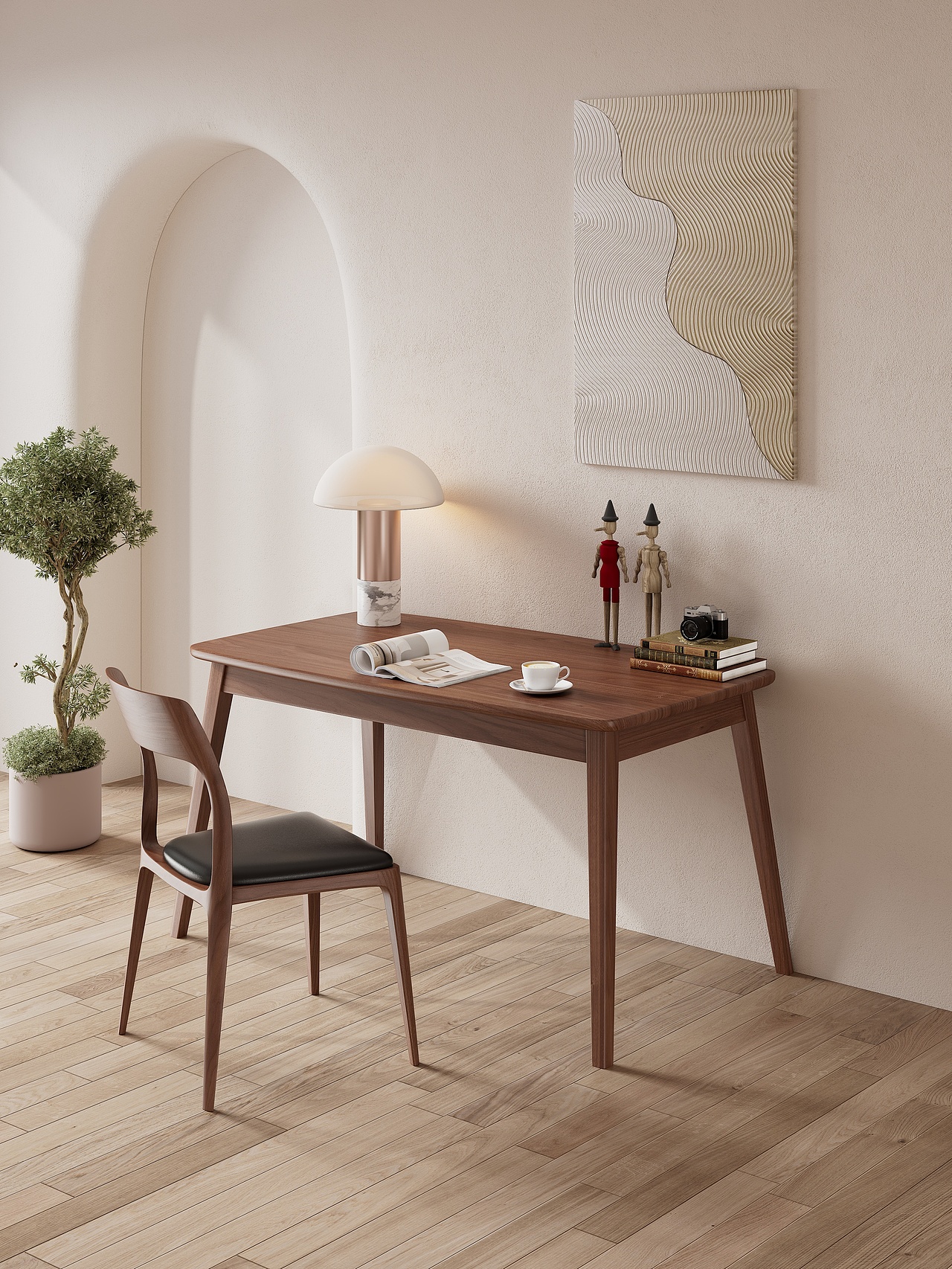 近期胡桃家具渲染（圖ZMzE1MDE3NTI4） - 其他三維 - 站酷設(shè)計(jì)師嚕啦咧嚕原創(chuàng)素材 - 站酷ZCOOL