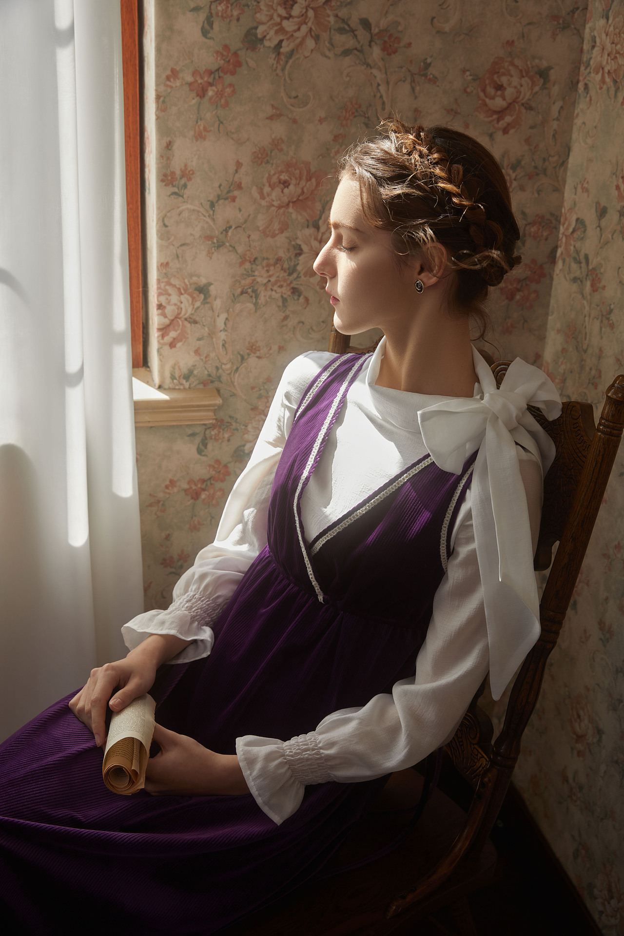 法式服装人像（图ZMzMzOTgzMDg4） - 人像摄影 - 站酷设计师無瞳树下原创素材 - 站酷ZCOOL