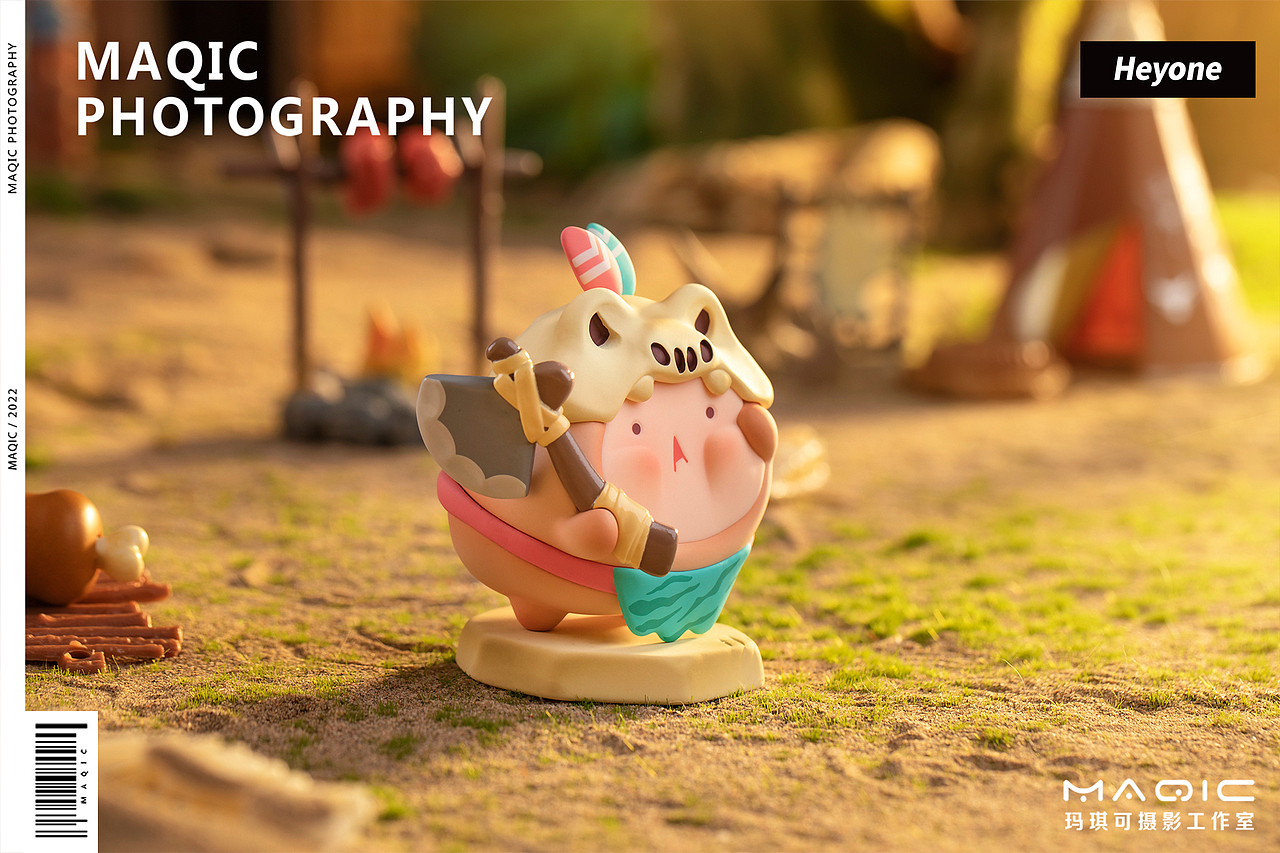 团团大冒险《龙谷秘境》系列潮玩手办——盲盒拍摄