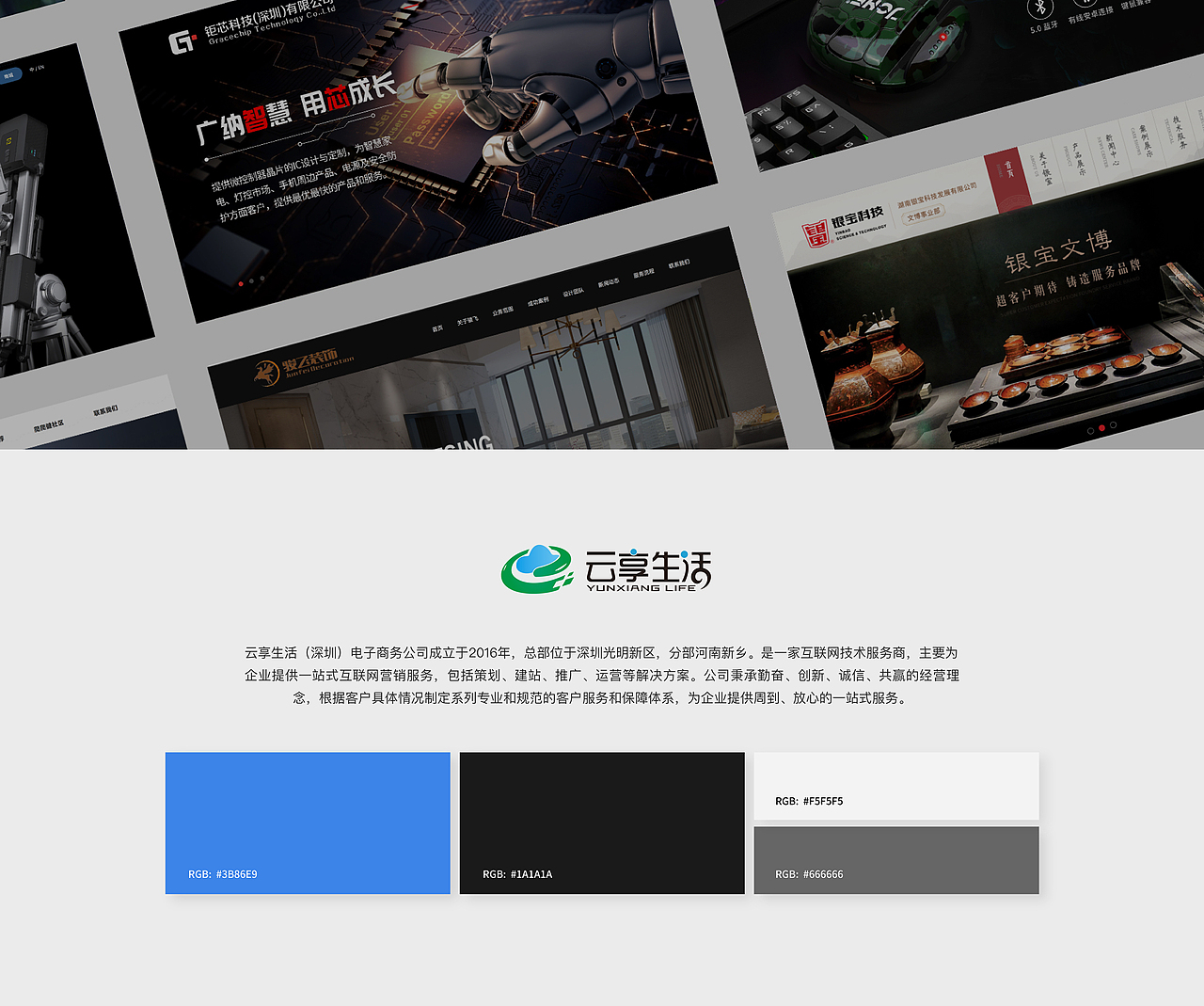 品牌/企业官网设计