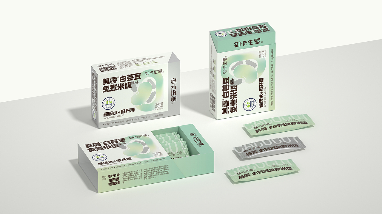 尚智×御卡生零｜其零白芸豆米饭包装｜食品包装设计（图ZMzQ2NDc0NDM2） - 包装 - 站酷设计师尚智食品包装设计原创素材 - 站酷ZCOOL