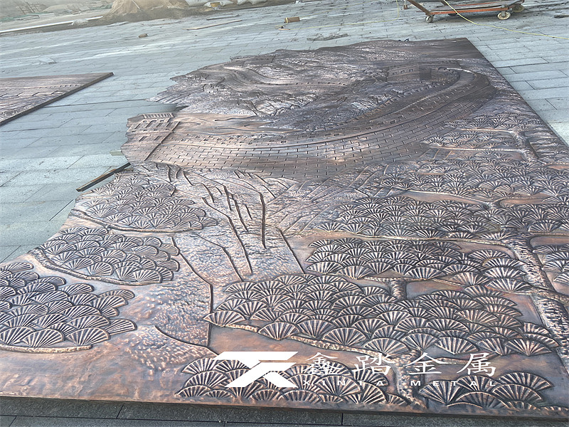 家装纯铜锻造浮雕万里长征壁画做背景墙瞬间提升档次（图ZMzMzMjAzNjI4） - 其他手工艺 - 站酷设计师异形金属制品雕塑原创素材 - 站酷ZCOOL