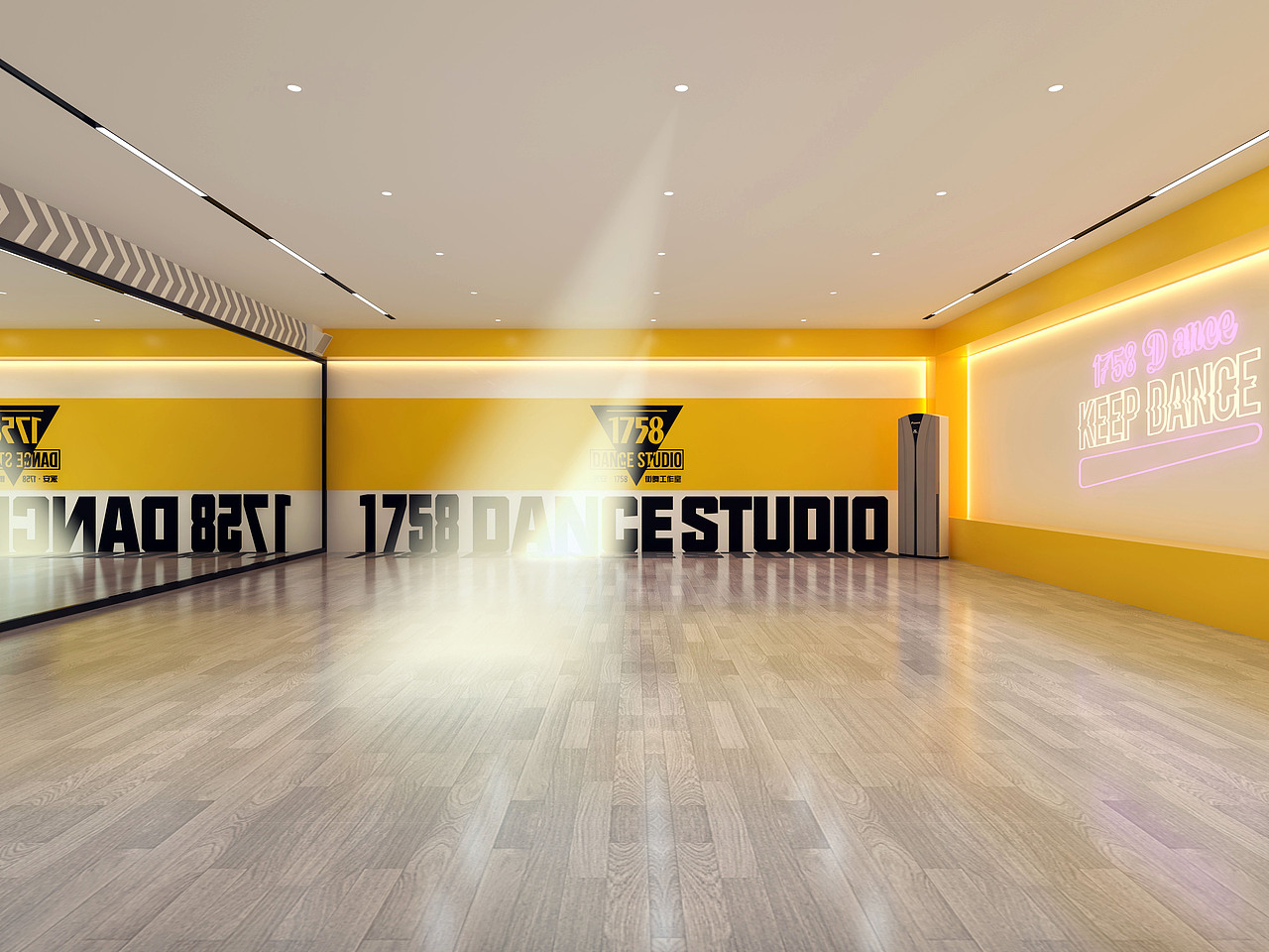 [1758]街舞工作室-空间设计