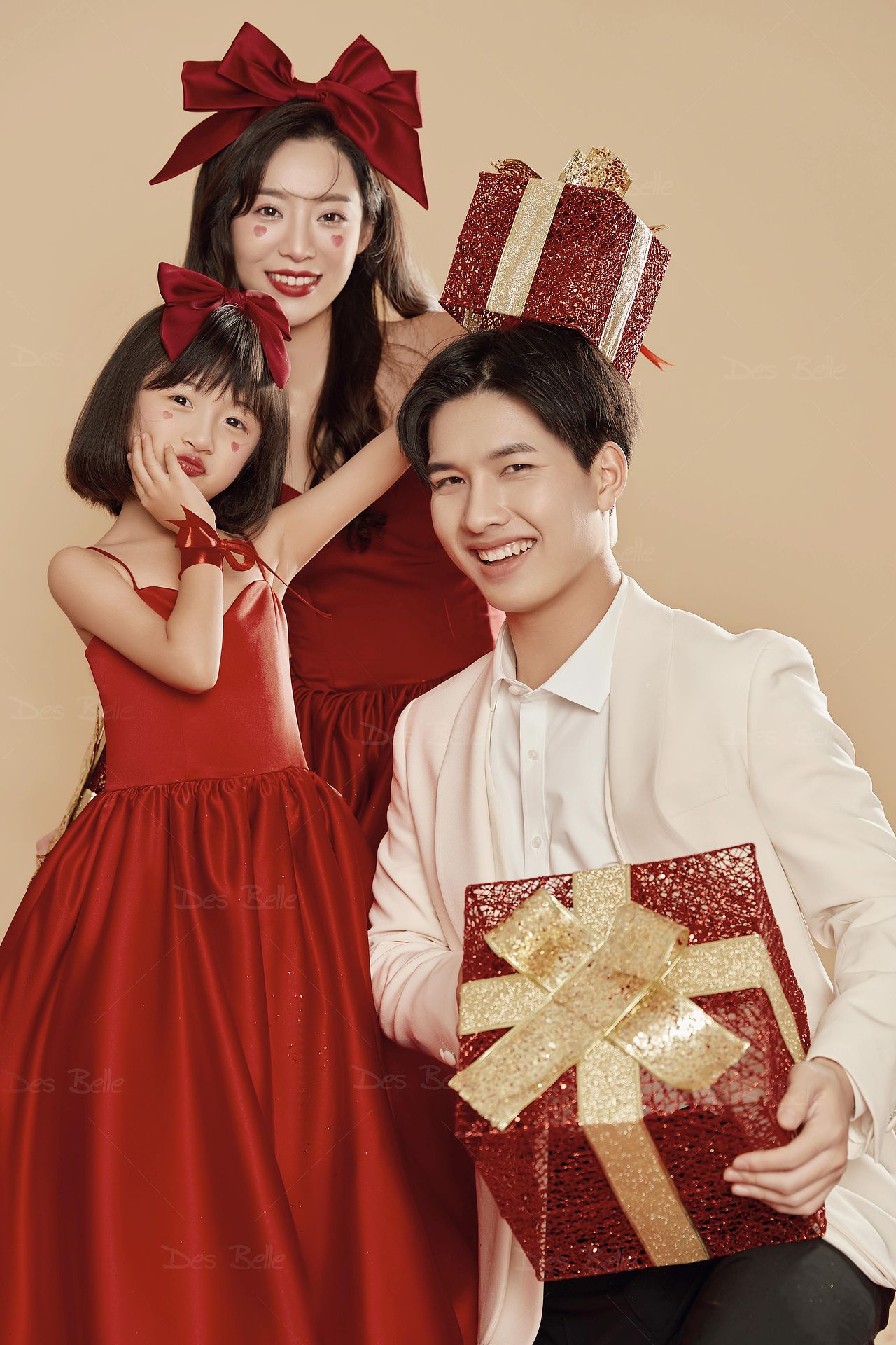 夏季新款礼服亲子