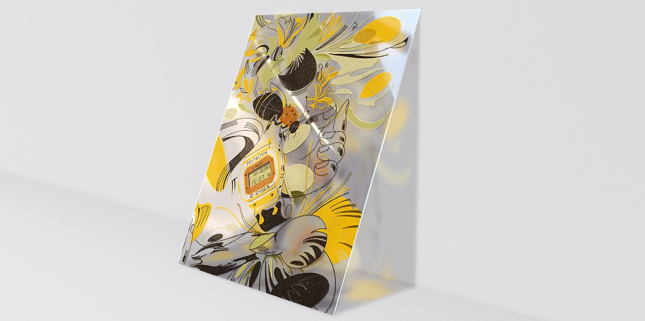 卡西欧 x 阿怪站左“定格——甜蜜中秋”（图ZMzEyOTkyNjg0） - 商业插画 - 站酷设计师阿怪站左原创素材 - 站酷ZCOOL