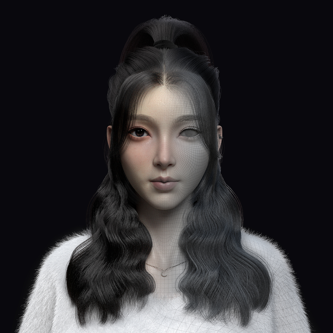 女孩（圖ZMzI4NjIxMzYw） - 人物/生物 - 站酷設計師海洋藍原創(chuàng)素材 - 站酷ZCOOL