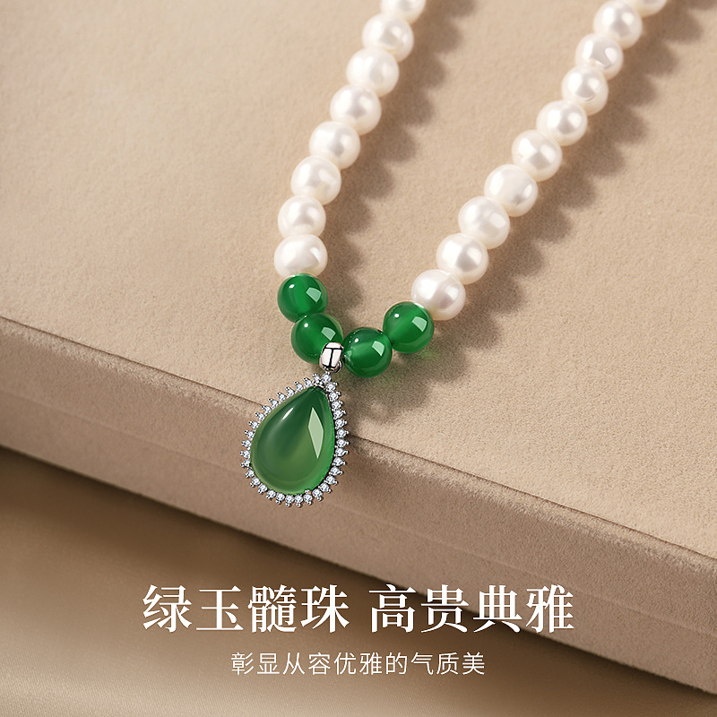 珠宝首饰银饰-珍珠水滴项链三件套详情主图（图ZMzM4OTczMzg0） - 电商 - 站酷设计师Super汉堡原创素材 - 站酷ZCOOL