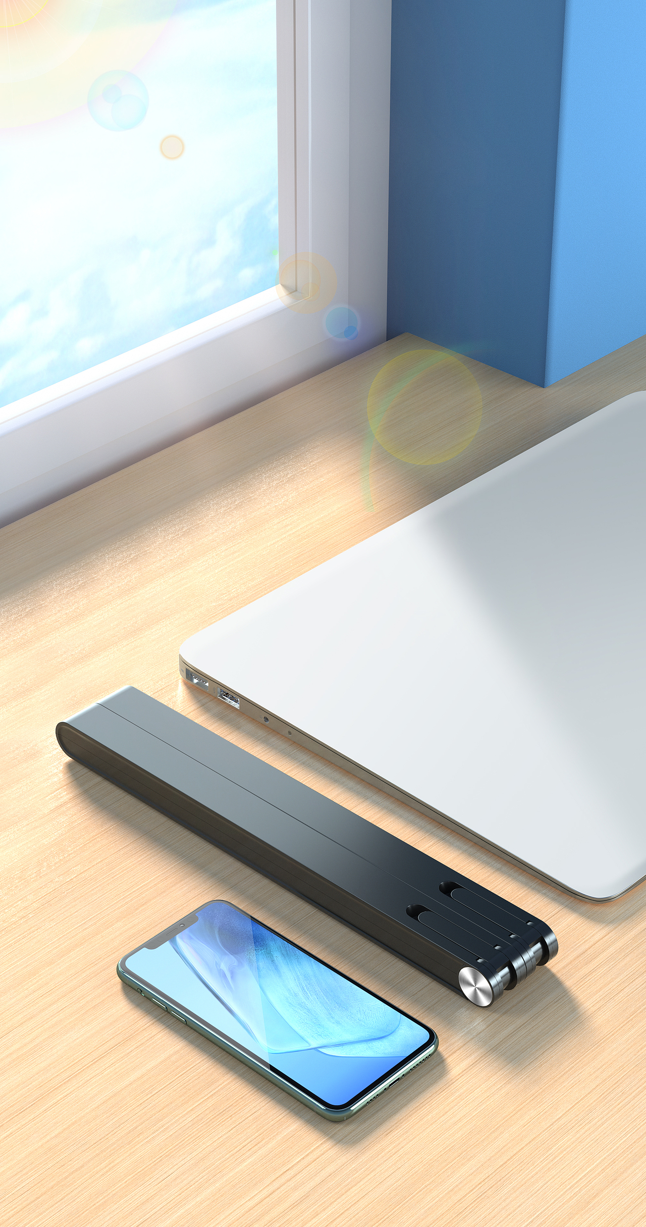 笔记本电脑支架散热二合一（图ZMzQyNDM0NTcy） - 产品 - 站酷设计师Z85060900原创素材 - 站酷ZCOOL