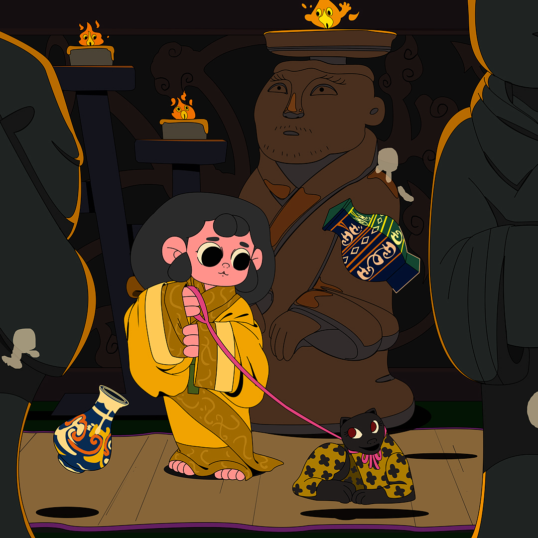 中国古代印象(图ZMjk3NzM0NzI4) - 商业插画 - 站酷设计师大眼TATA原创素材 - 站酷ZCOOL