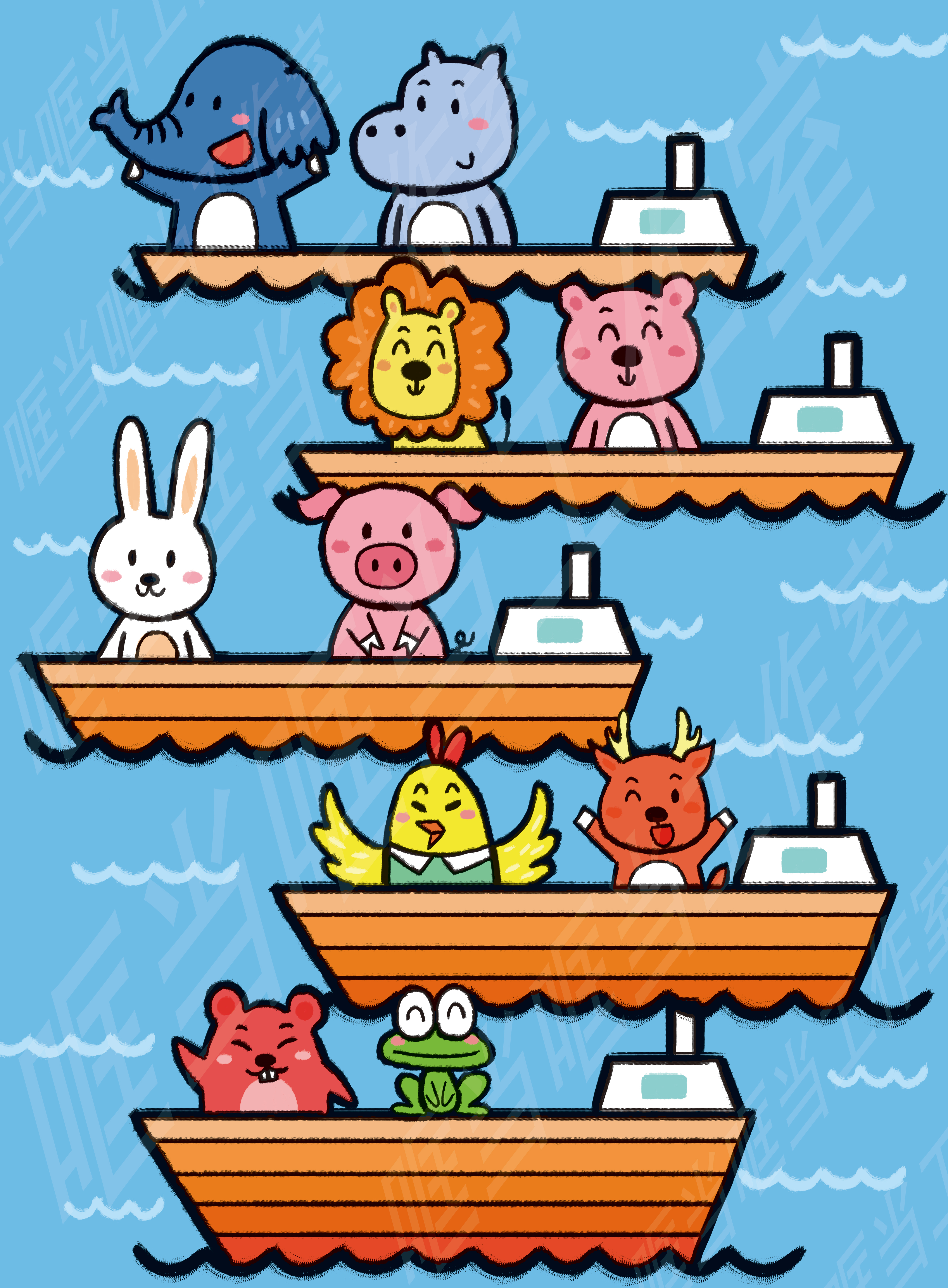 趣味儿童贴纸书