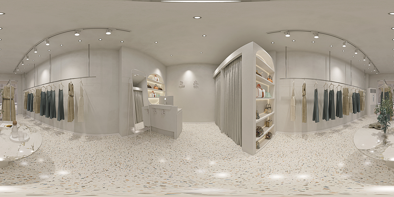 服装店  效果图表现