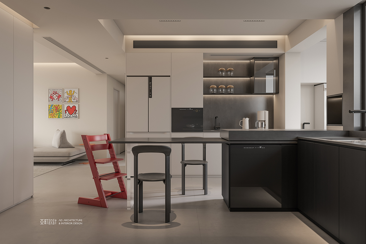 亚町设计 | 极简风与色彩感的碰撞