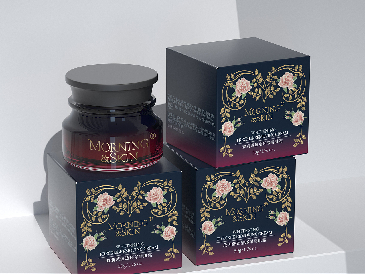 品牌设计\ 护肤品包装设计（一）（图ZMzM5OTU5MDY0） - 包装 - 站酷设计师鳕鱼火山原创素材 - 站酷ZCOOL