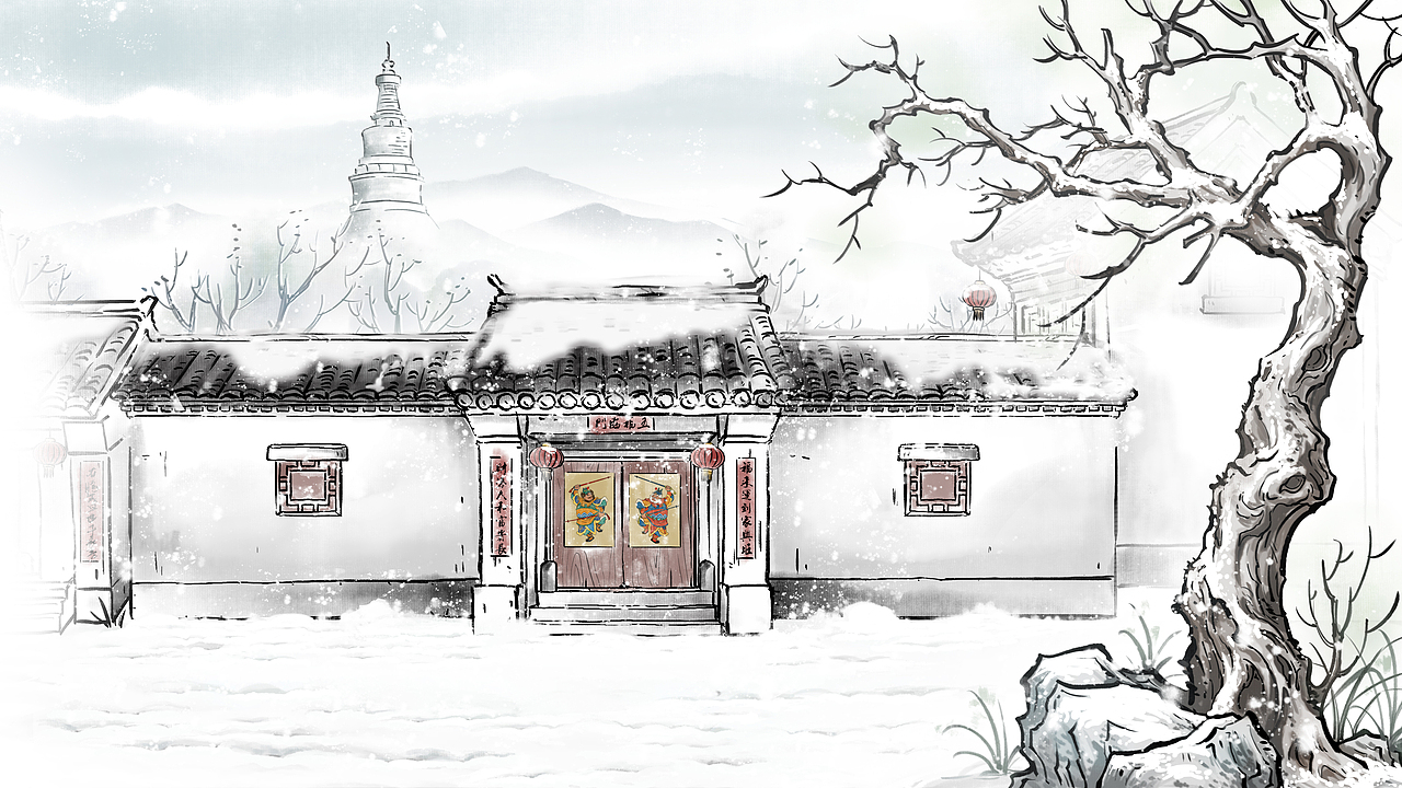 阿优文化:央视年画版冬奥宣传片