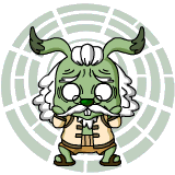 一套未完成的兔子漫画角色QQ表情