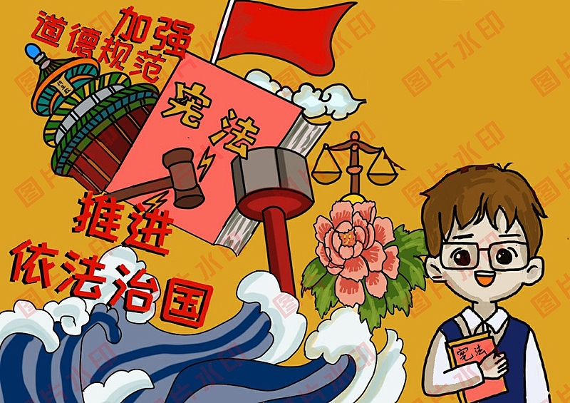 学生电脑绘画绘图作品信息素养活动作品制作设计2411