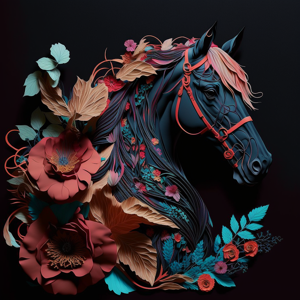 折纸风格的生肖~第三窝！（图ZMzIzOTU0NTQw） - AI作品 - 站酷设计师虾画原创素材 - 站酷ZCOOL