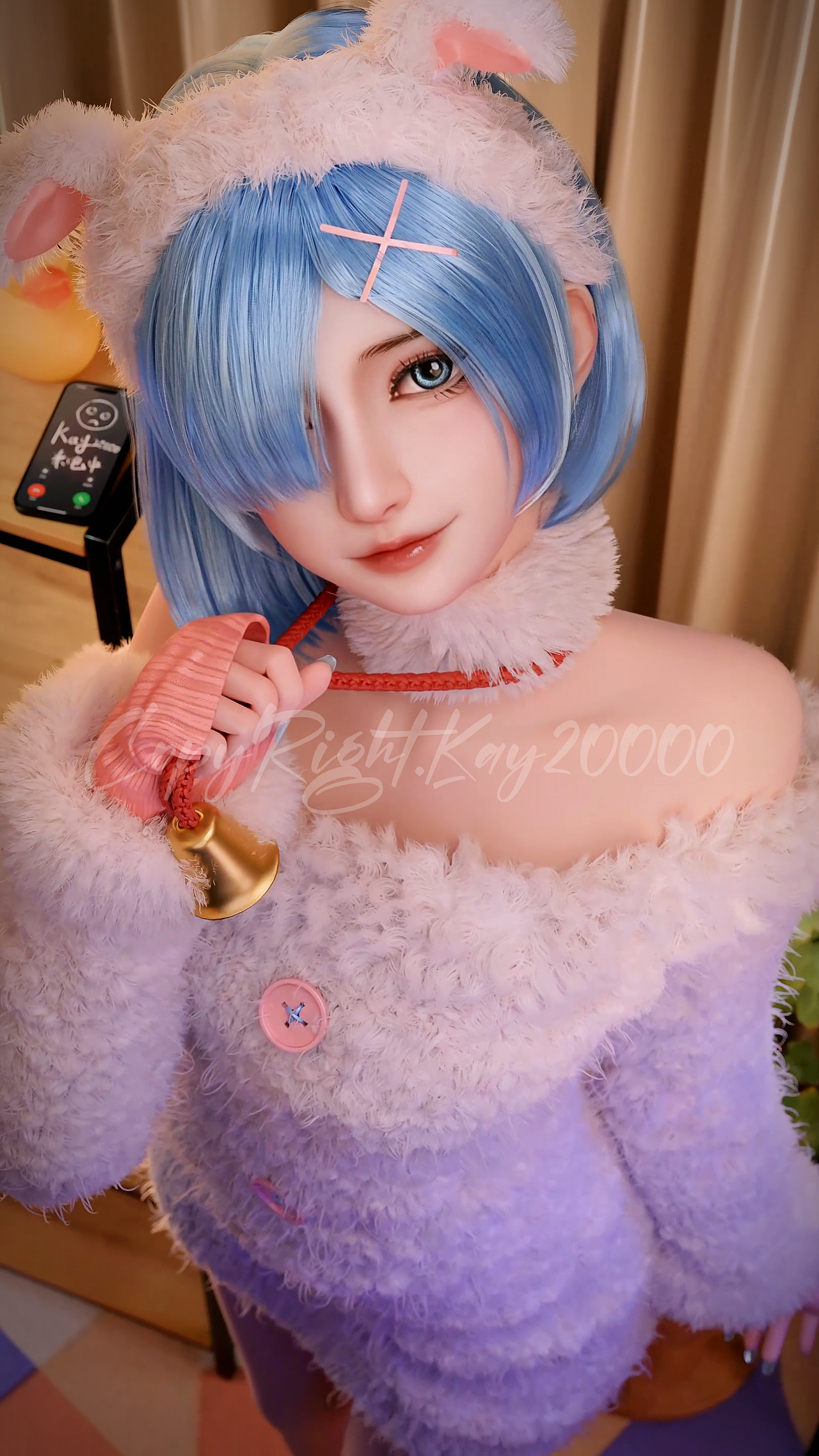 数字人叮铃铃（图ZMzY2Nzg5NjQw） - 人物/生物 - 站酷设计师觉非Kay20000原创素材 - 站酷ZCOOL