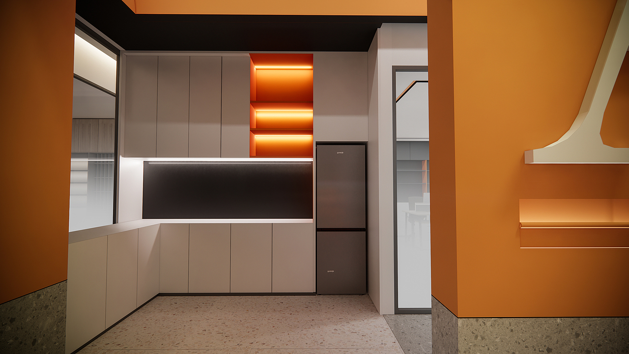 办公空间设计创意时尚色彩解构主义室内设计小众