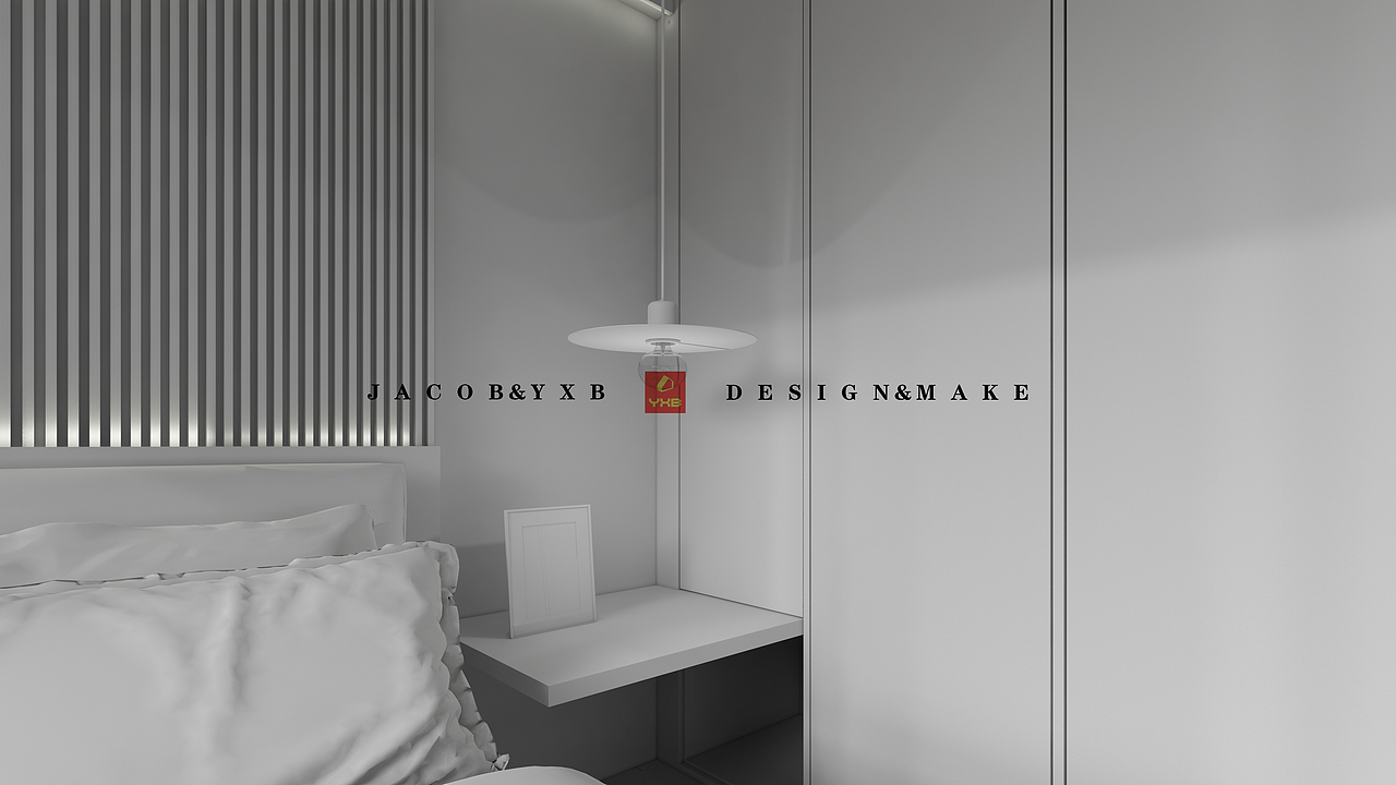 简约小房间（图ZMzA5ODI5MTA4） - 家装设计 - 站酷设计师JACOB雪饼原创素材 - 站酷ZCOOL