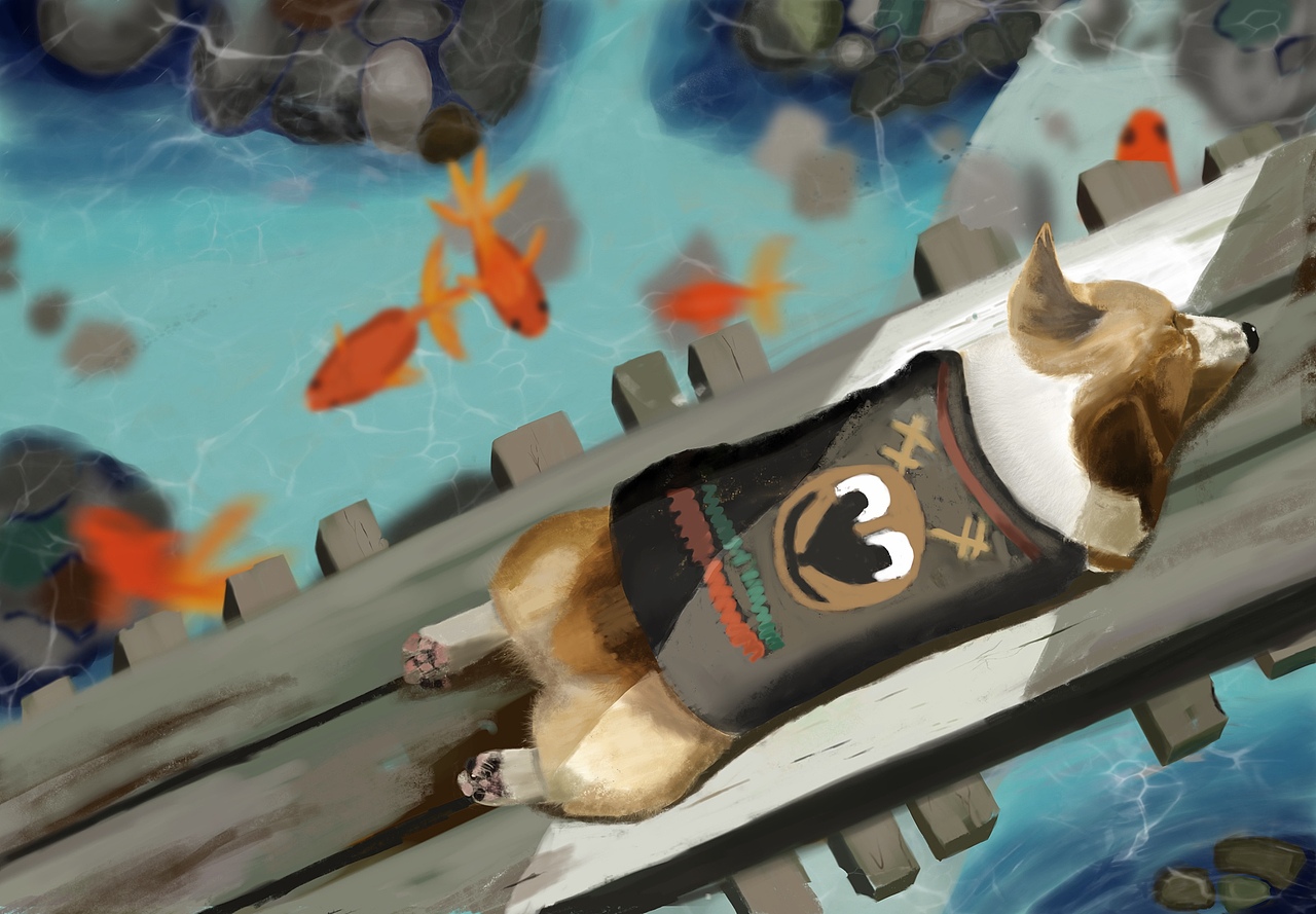 给短腿一点悠闲的时光