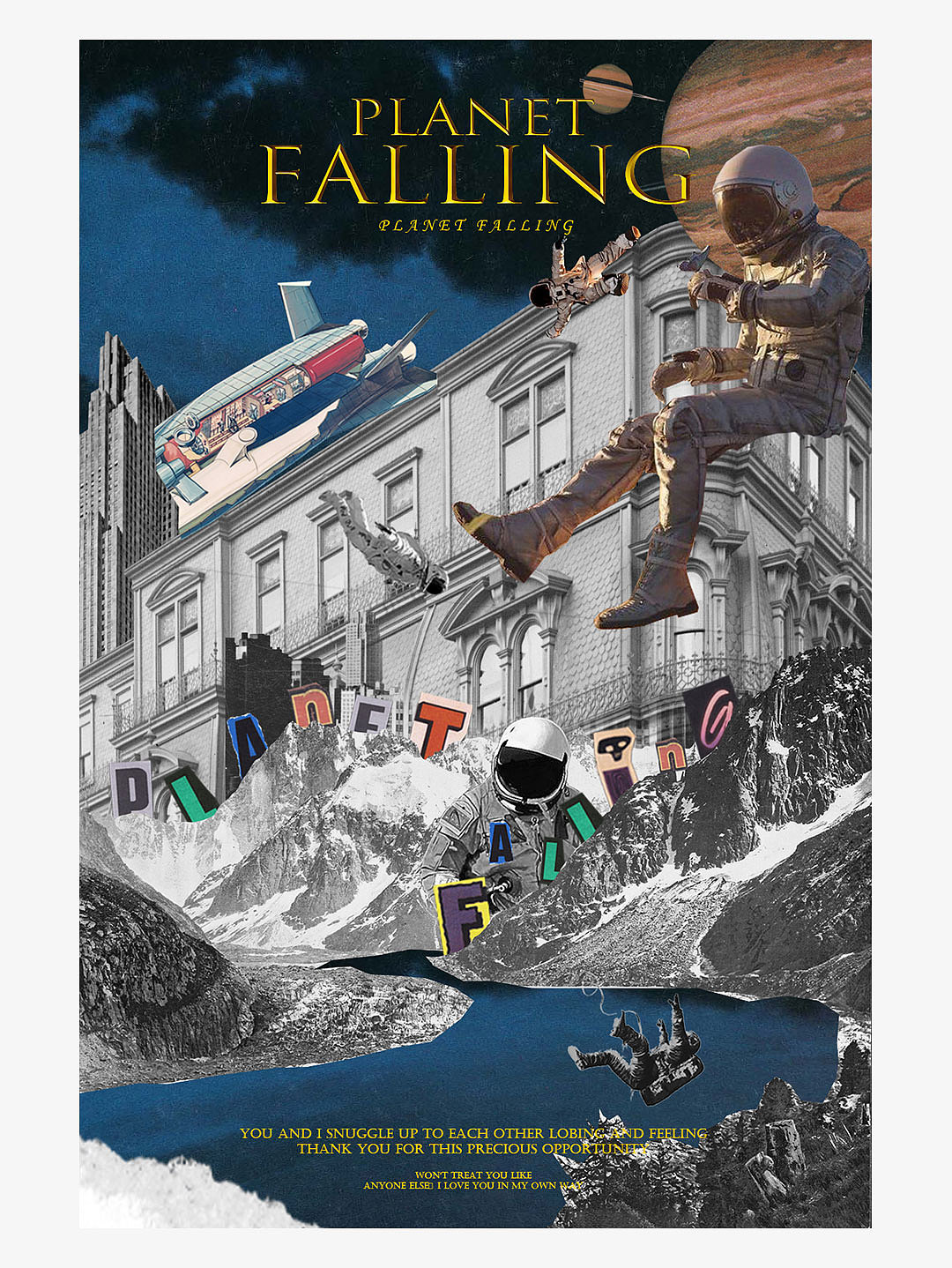 Planet falling（星球坠落）（图ZMzE1ODcwNjky） - 海报 - 站酷设计师小黑龙w原创素材 - 站酷ZCOOL