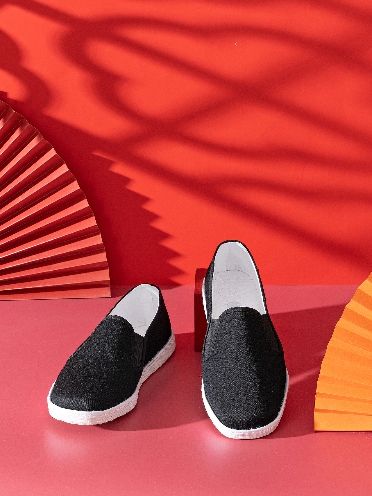 内联升布鞋静物图传统中国风鞋子拍照摄影