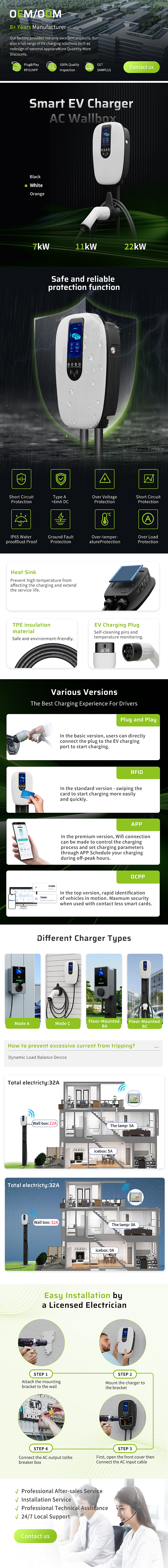 新能源交流充电桩-阿里巴巴国际站详情页