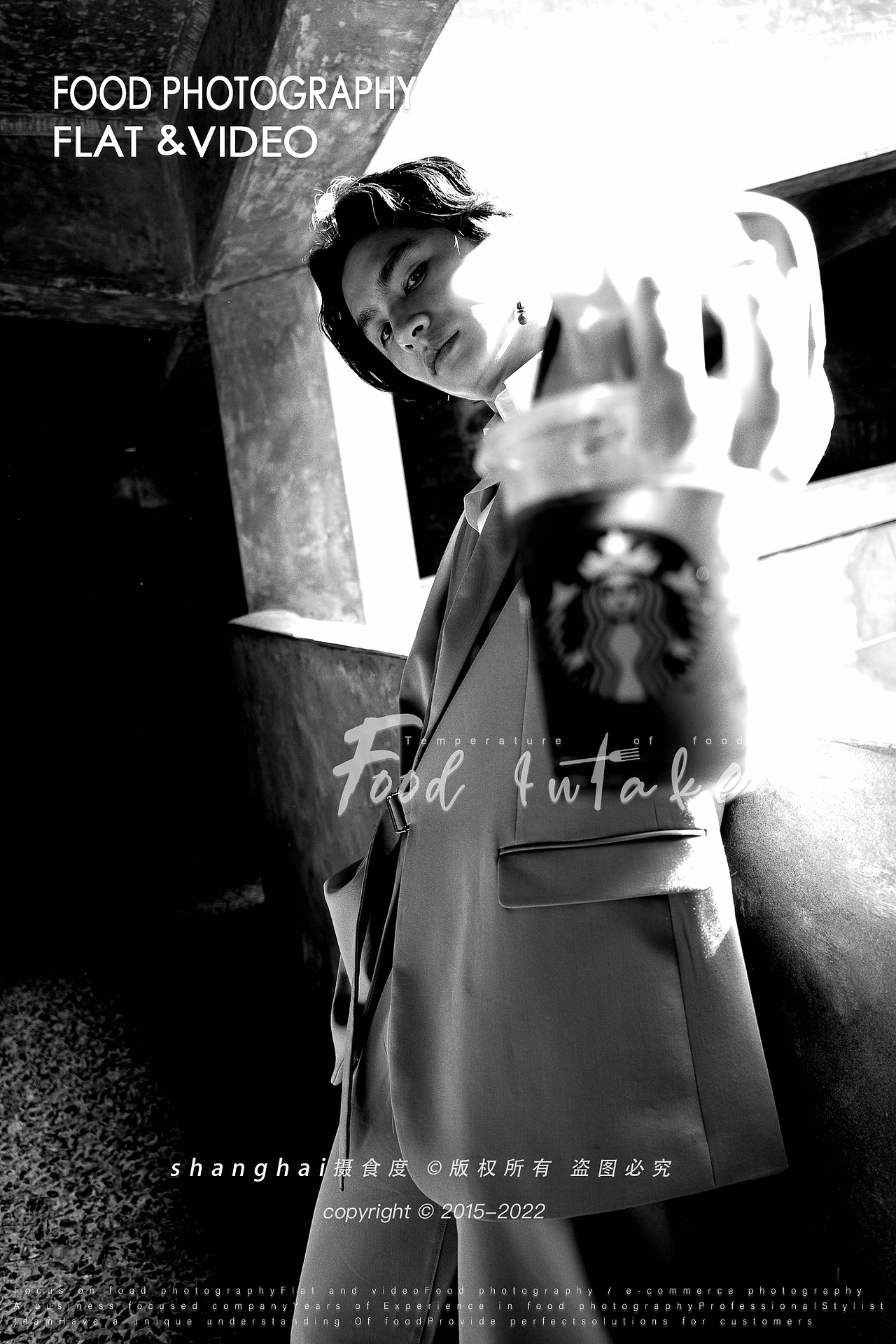 一组人像随性拍摄-暗调-黑白-情绪