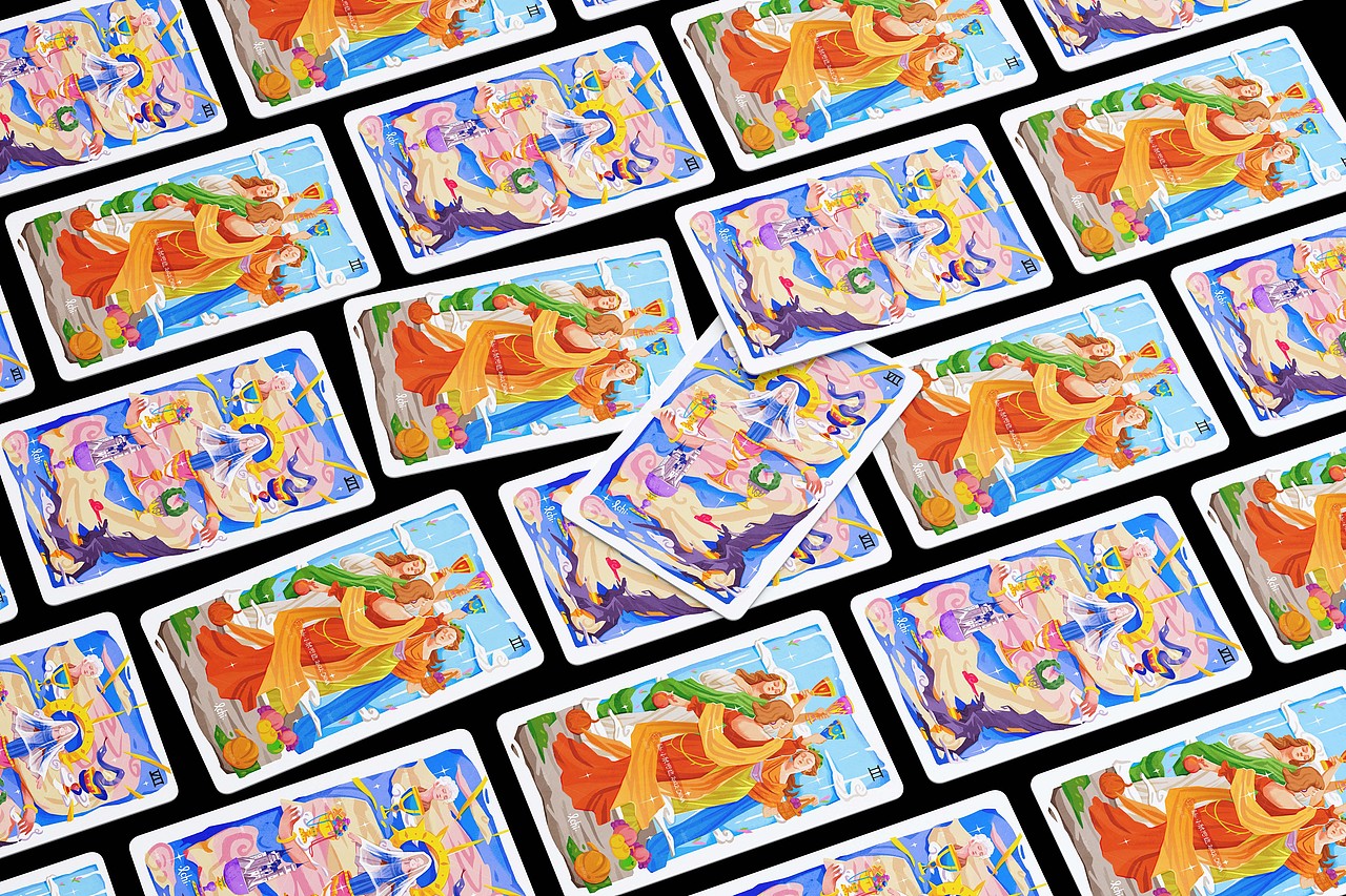 《梦游者》塔罗牌-78张原创插画设计