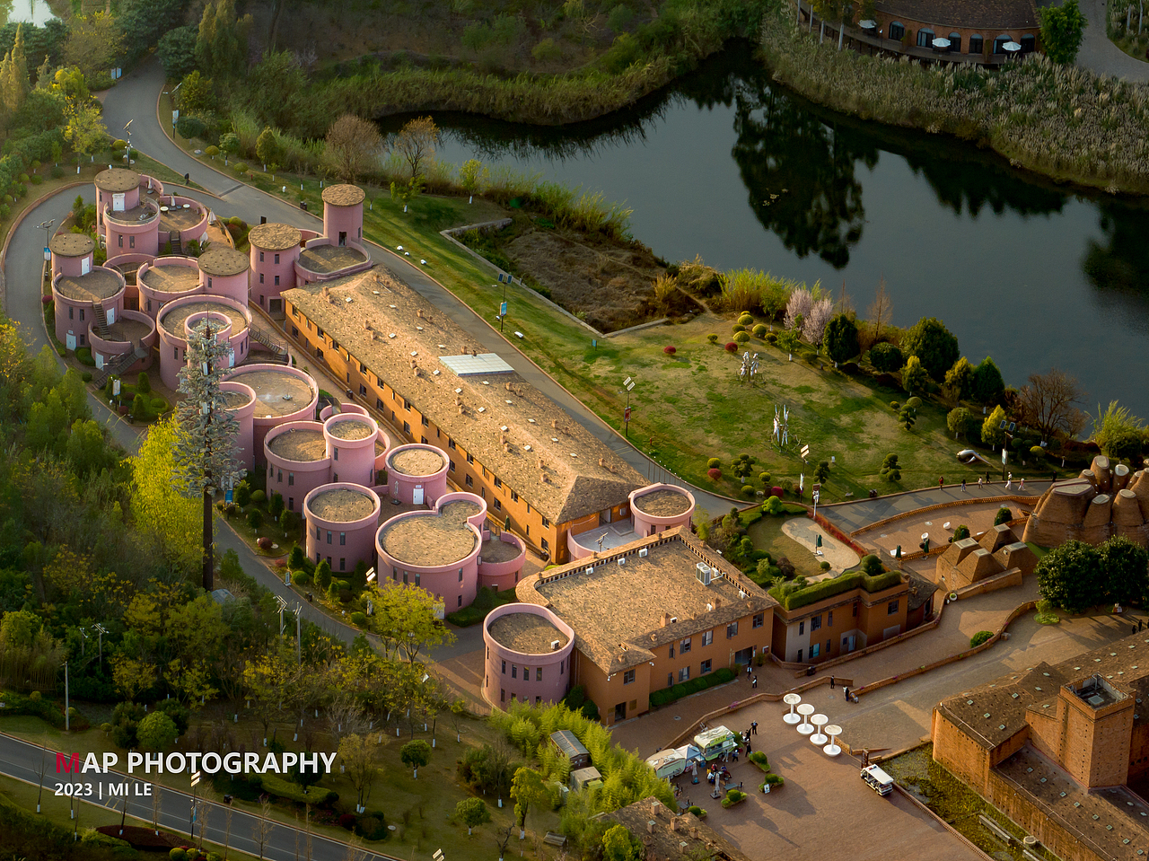建筑摄影|弥勒东风韵景区