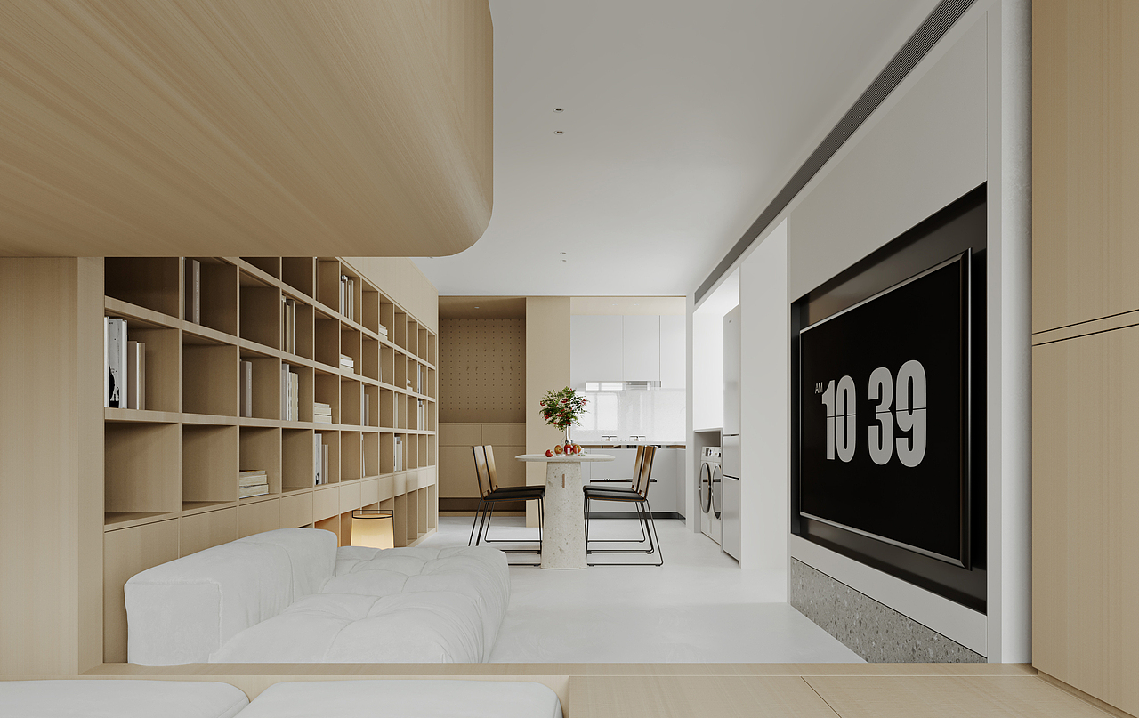 现代公寓-CR渲染（图ZMzExNjgxNzky） - 家装设计 - 站酷设计师旭宁原创素材 - 站酷ZCOOL