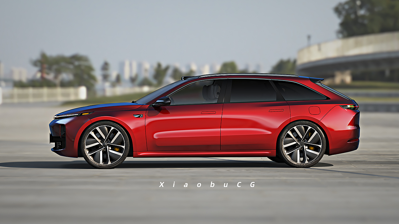 理想L5旅行版3D展望,这是你们梦想的旅行车吗?