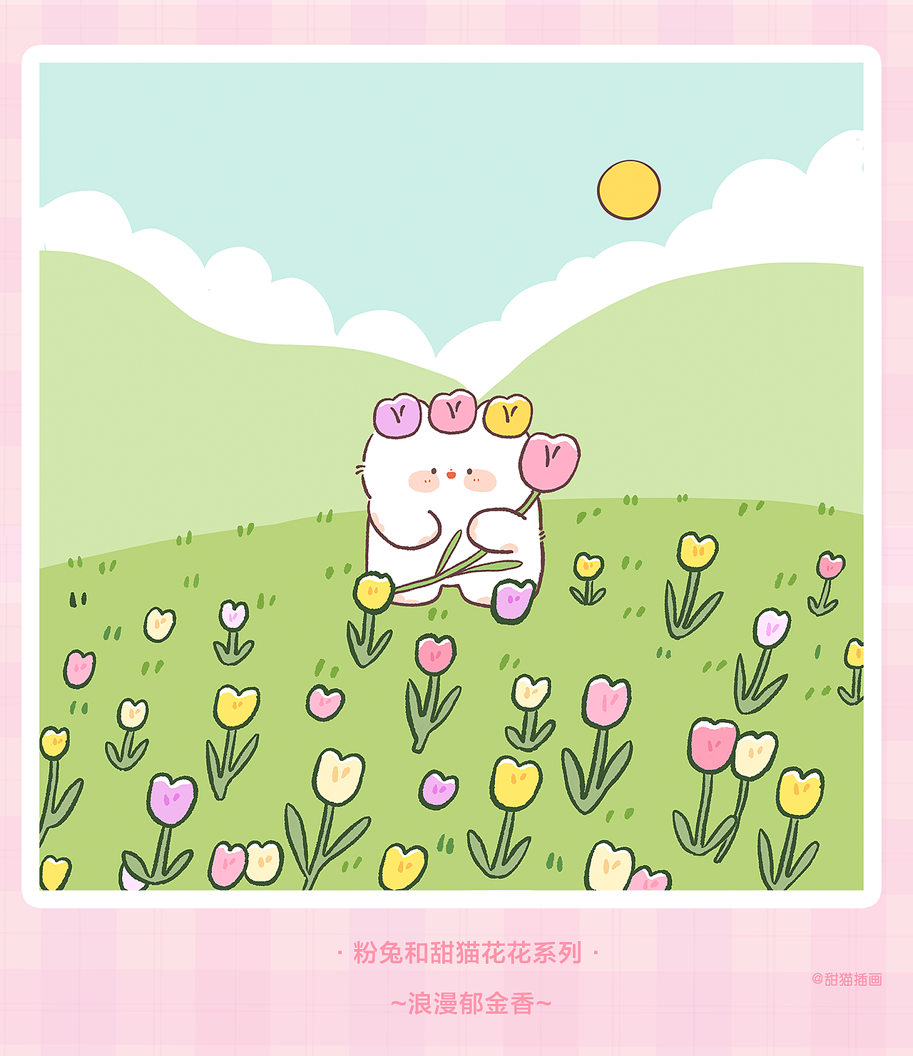 兔兔和甜猫花花系列