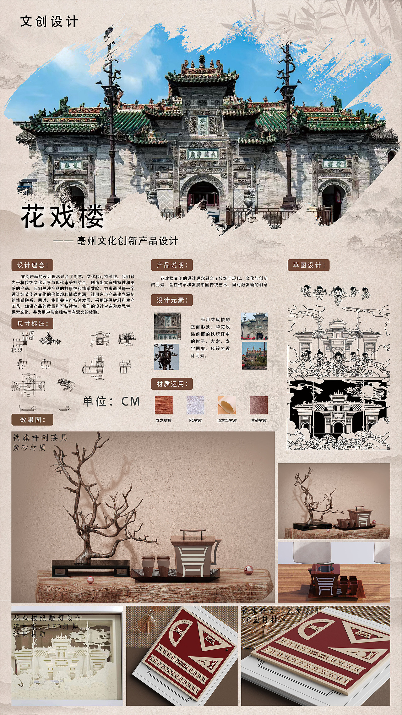 亳州花戏楼文创设计（图ZMzUyMjEzNzI4） - 生活用品 - 站酷设计师勇敢的泡泡桔原创素材 - 站酷ZCOOL