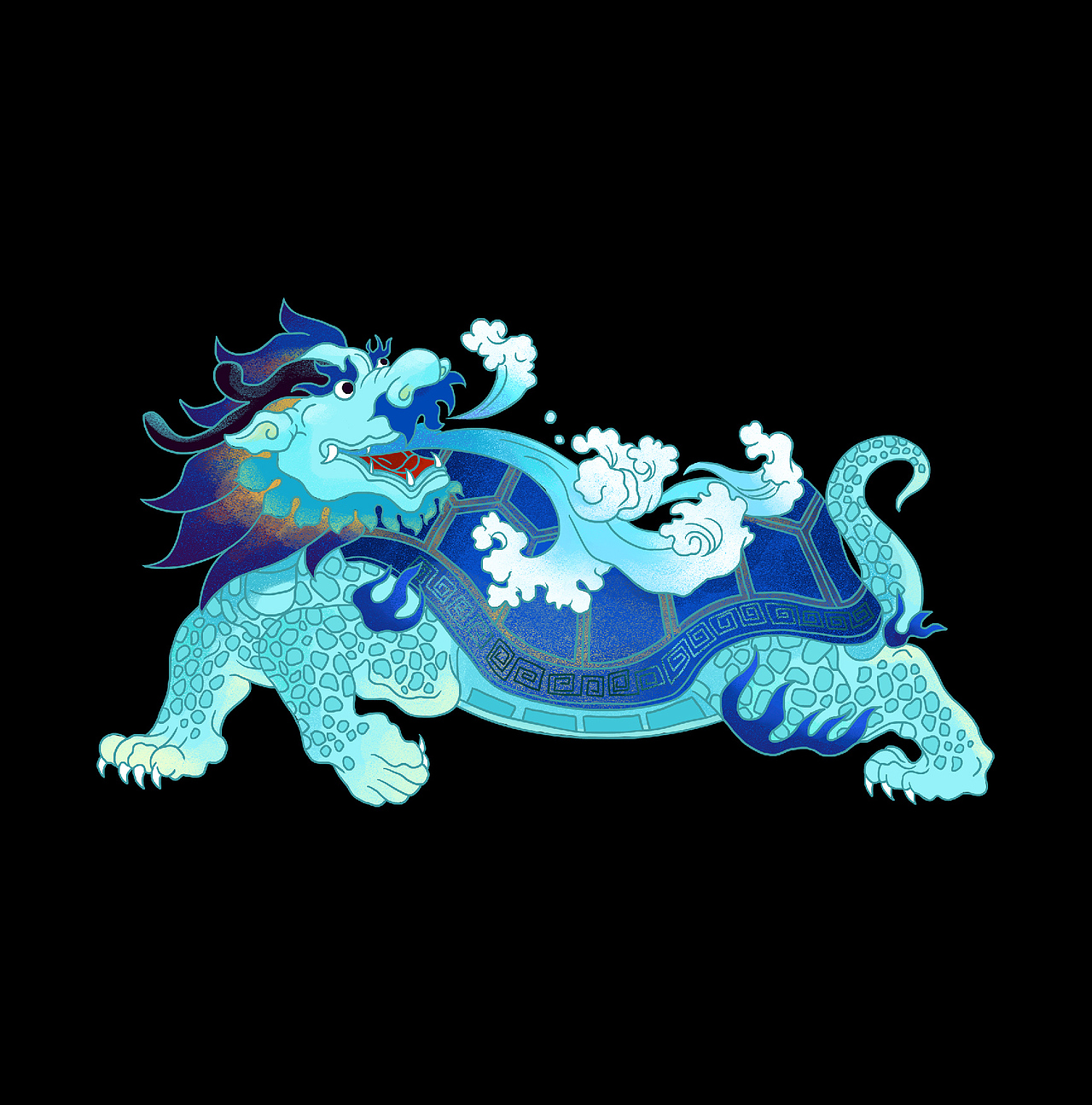 万科庙会-主画面插画