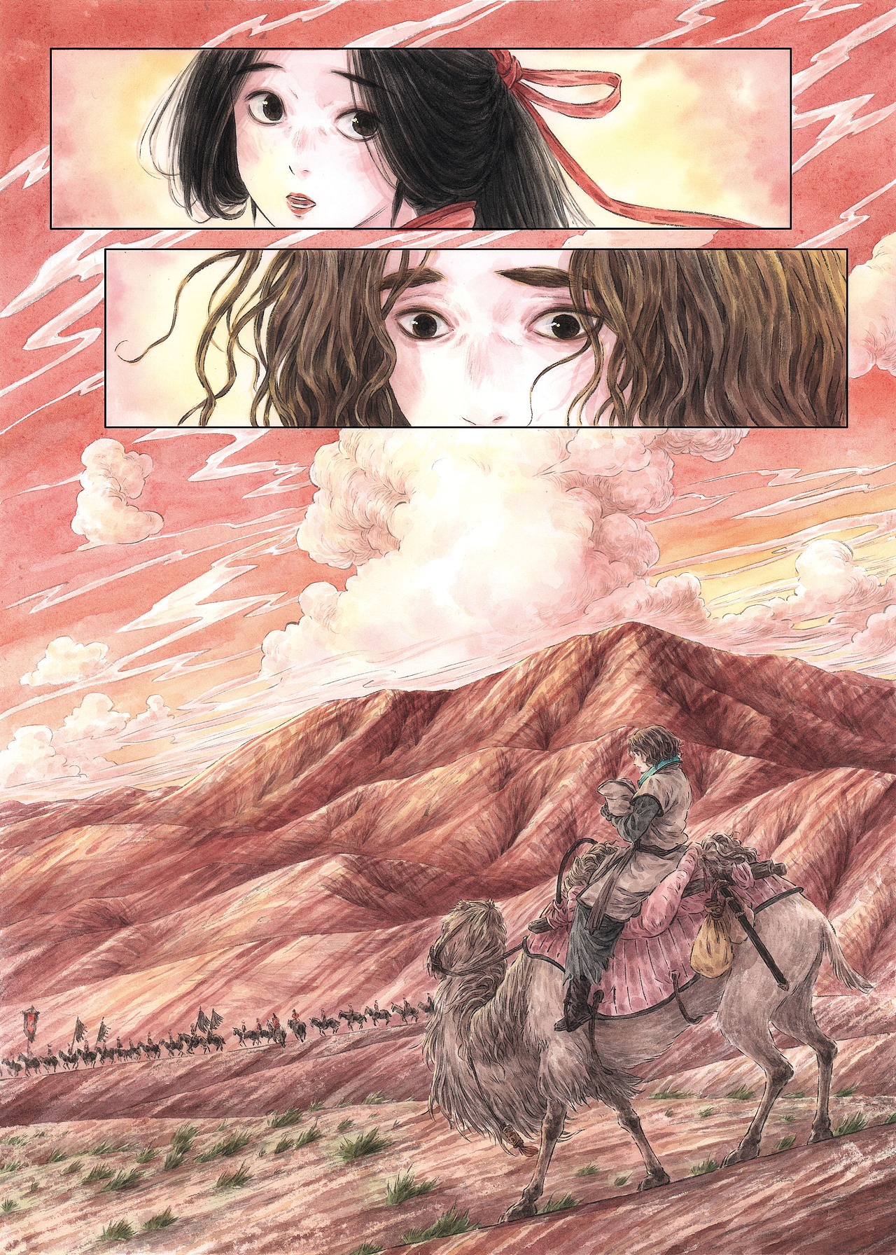 漫画敦煌（图ZMzA0NzI4NDc2） - 中/长篇漫画 - 站酷设计师格子炒饭原创素材 - 站酷ZCOOL