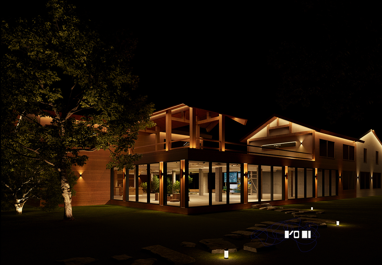 XTERRA 中国总部 —— 自然生长（图ZMzAyODYyMjg4） - 商业空间设计 - 站酷设计师云町营造舍原创素材 - 站酷ZCOOL