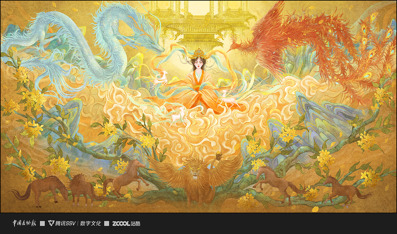 腾讯探元文化创新设计大赛-幻梦（图ZMzU3NDMzMDM2） - 概念设定 - 站酷设计师画画的梓襄原创素材 - 站酷ZCOOL