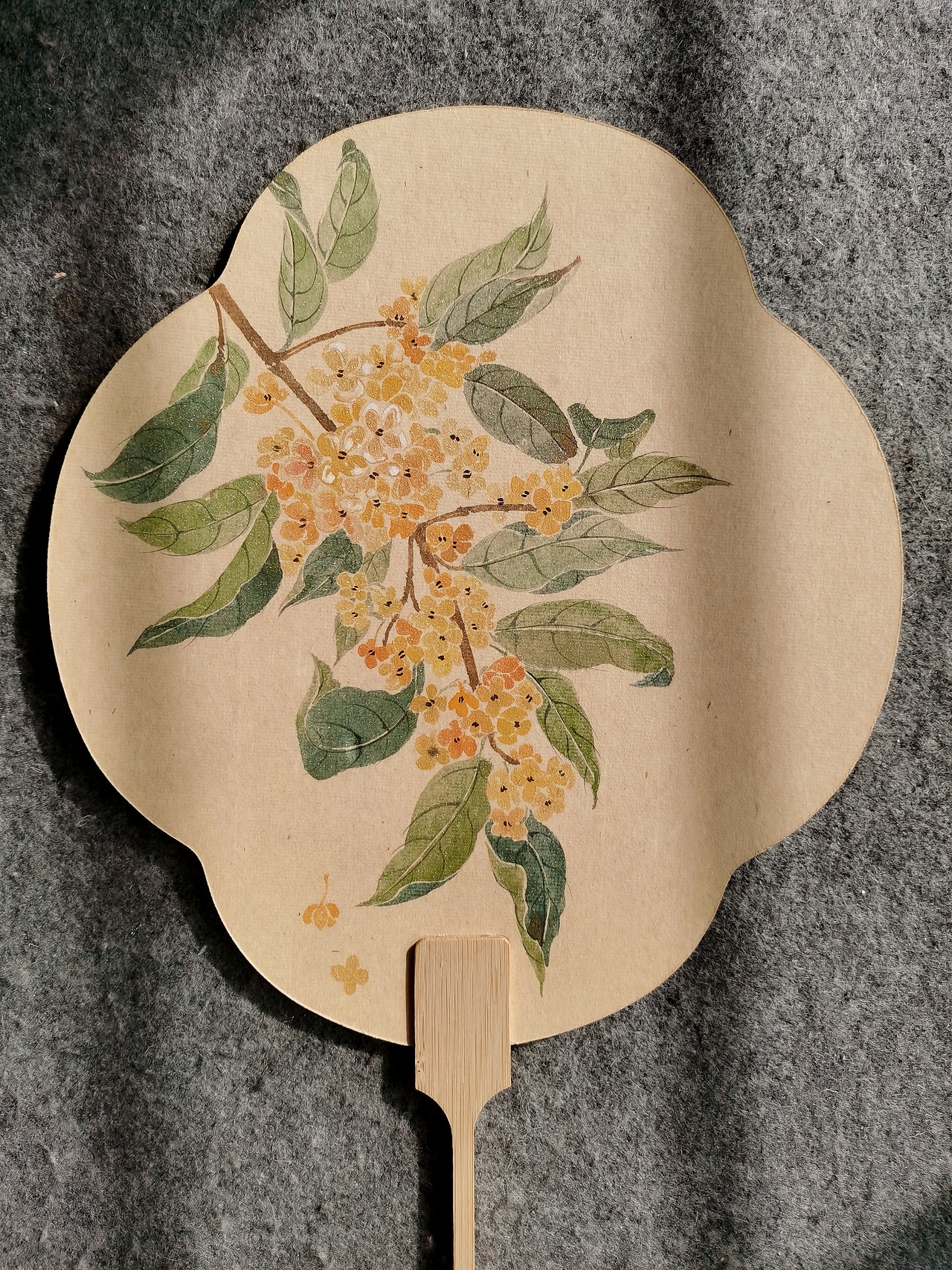 手绘团扇第一弹