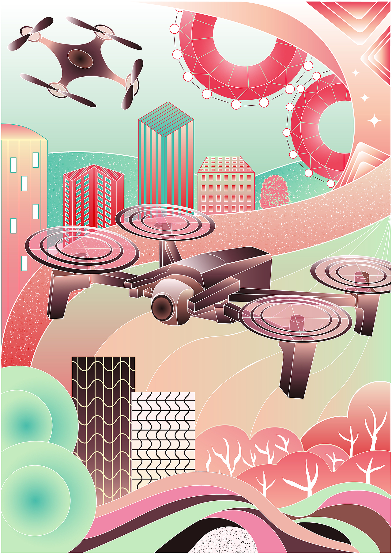 手提袋包装设计（图ZMzE2MTc0NzQw） - 商业插画 - 站酷设计师高乐高乐原创素材 - 站酷ZCOOL