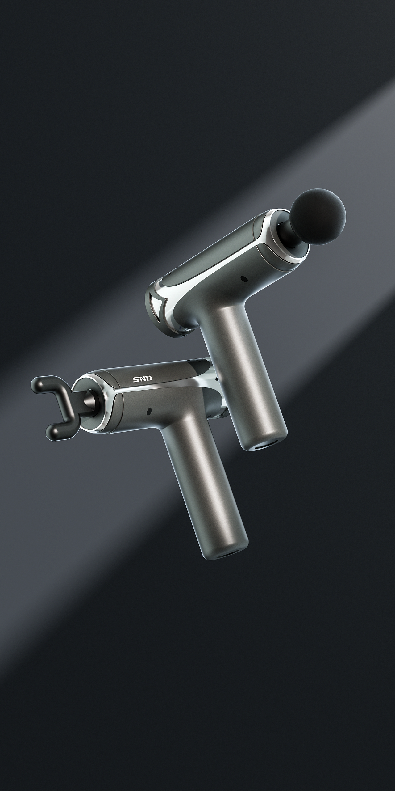 产品渲染Ⅰ-筋膜枪