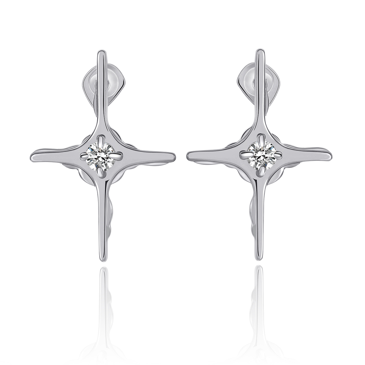 耳环耳钉 摄影精修